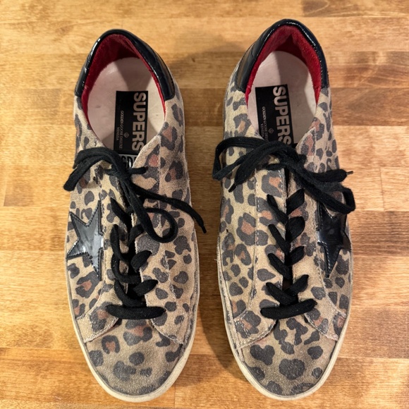 Golden Goose Brown Print Superstar Sneaker - Picture 11 of 11